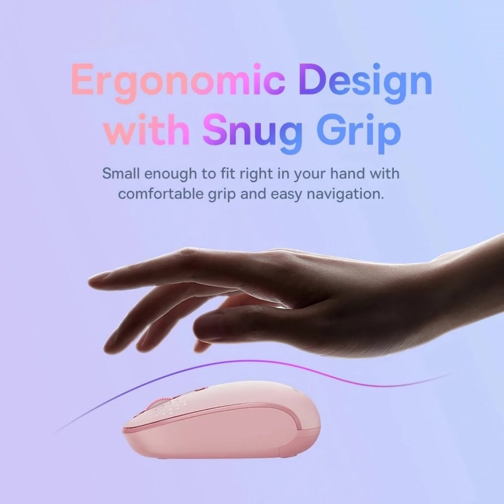 Ergonomic Wireless Bluetooth Mouse for PC & Mac – 2.4G Portable Gaming & Office - Picture 5 of 5